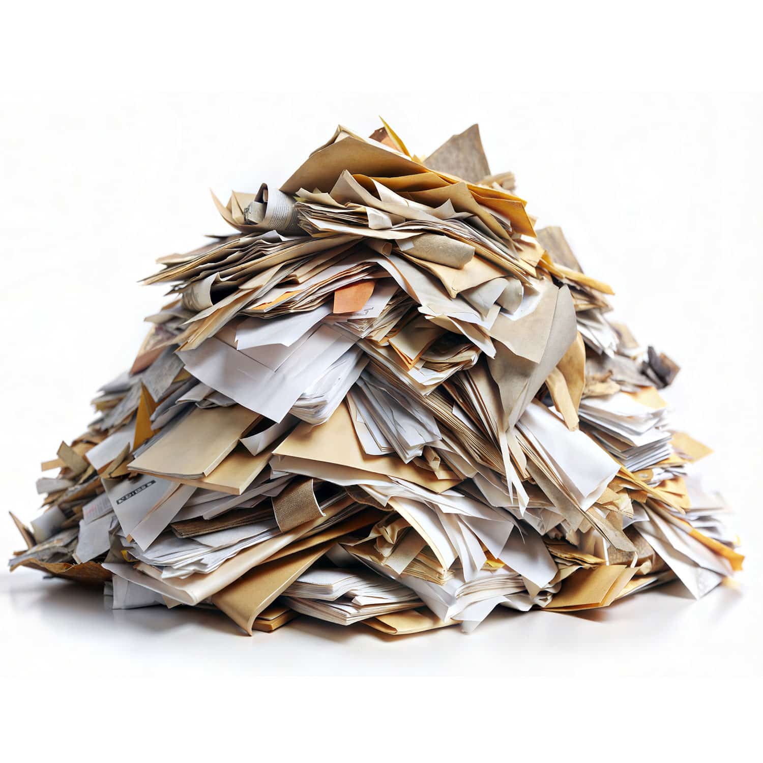 Containerdienst-Altpapier